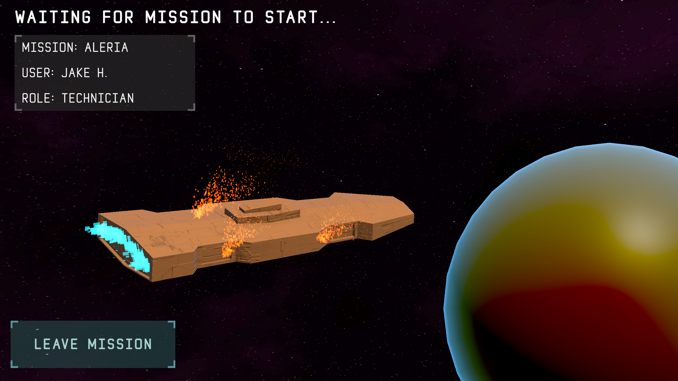 Alerian Defense Player Wait Screen